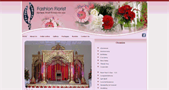 Desktop Screenshot of fashionflorist.ca